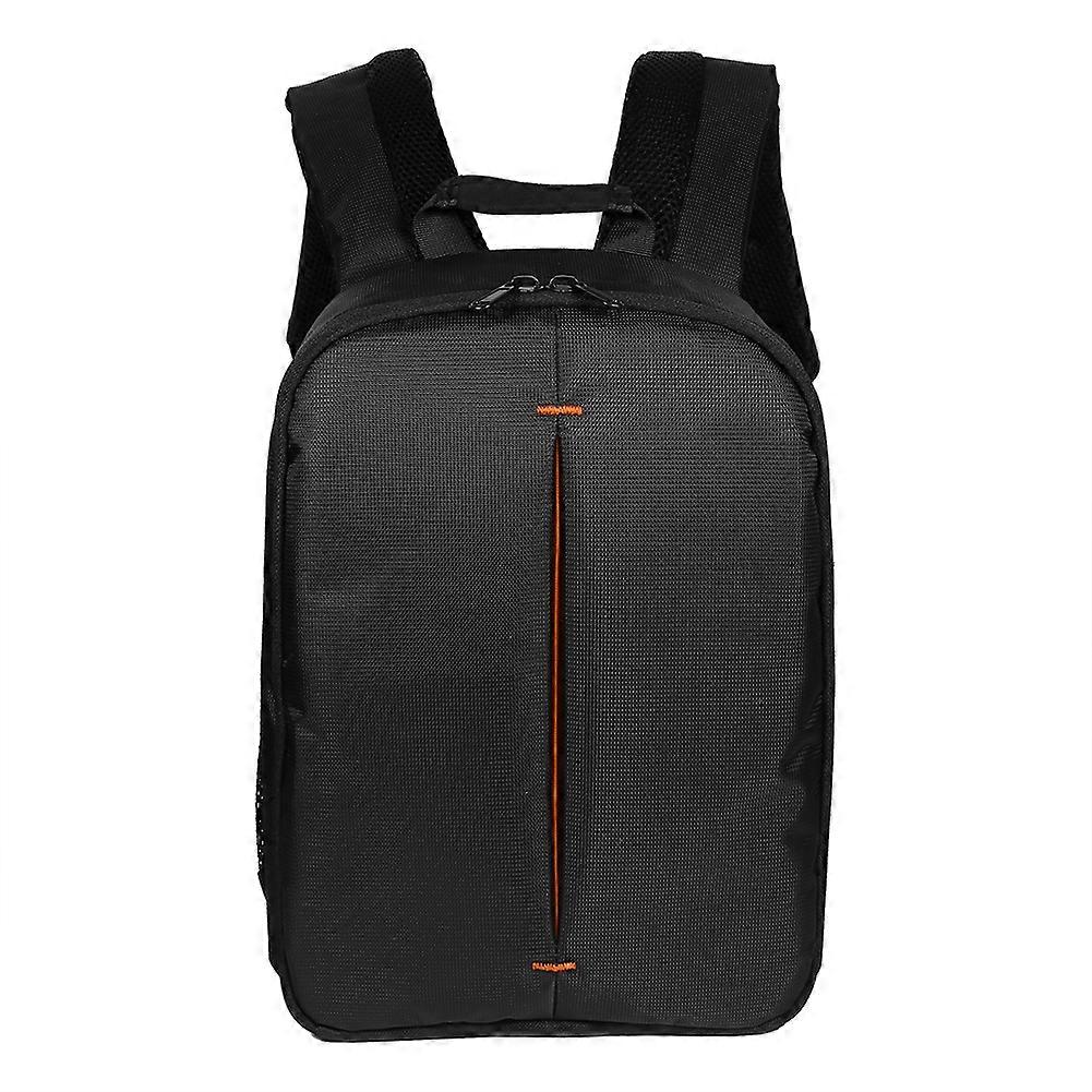 Nylon Orange Interior Digital Camera Mini Bag With Two Exterior Mesh Pockets (orange Interior)