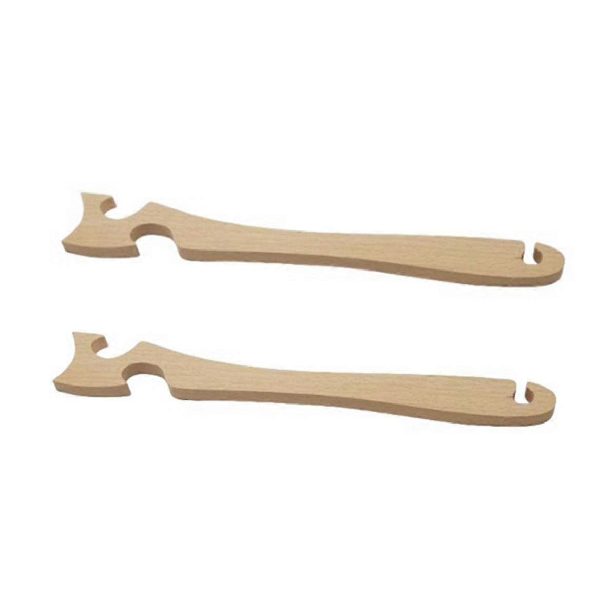 Oven Rack Puller,Oven Accessories are Made of Wood and Smooth,Rack Hook for Oven Has Enough Length of Handle 2pcs