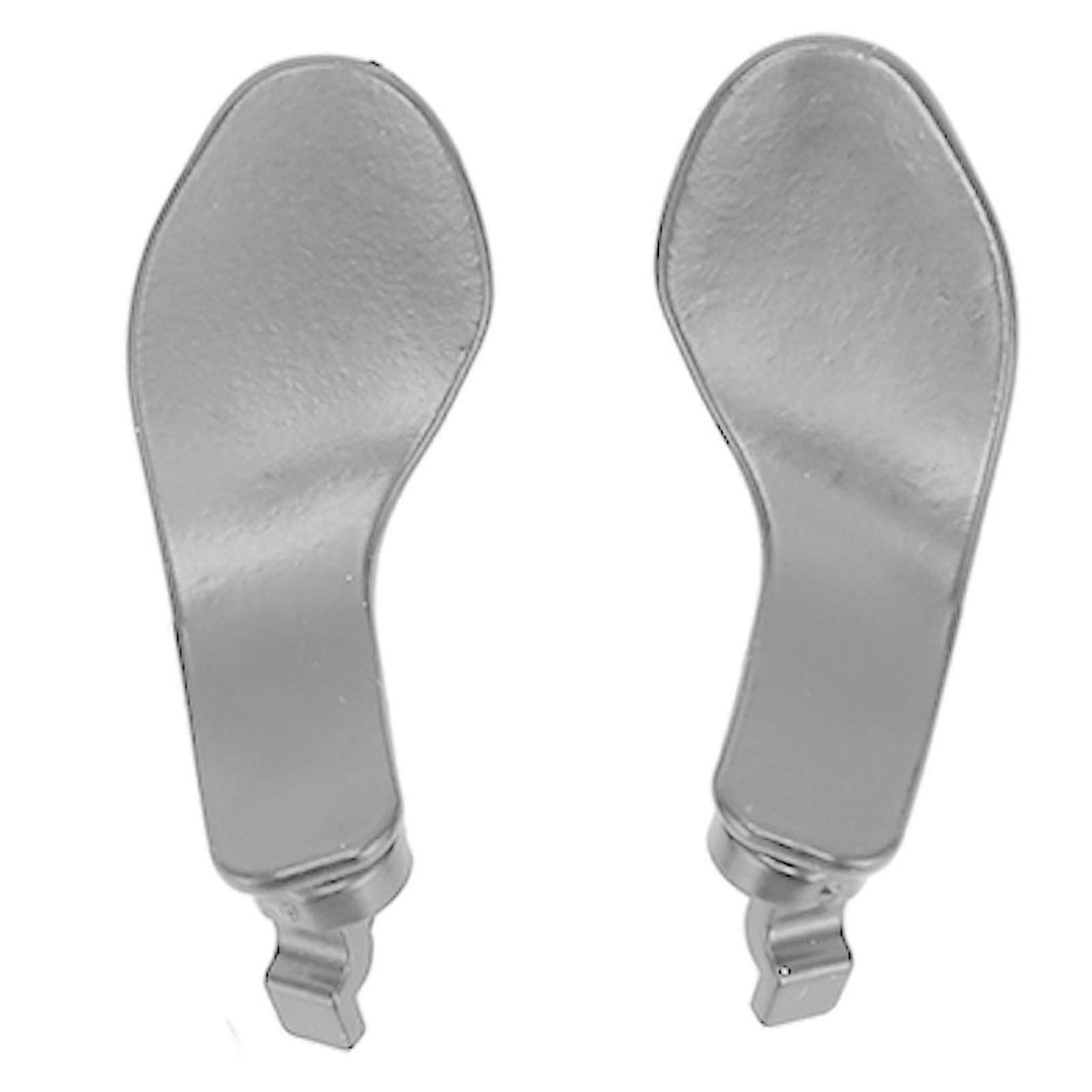 4pcs Game Controller Back Paddles Professional Replacement Metal Back Buttons for PS5 Edge Controller Silver
