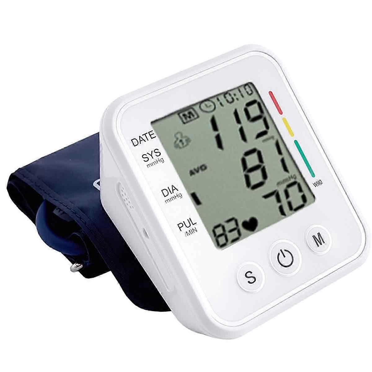 Household blood pressure measuring instrument
