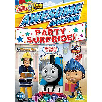 Awesome Adventures Party Surprise DVD (2014) Thomas the Tank