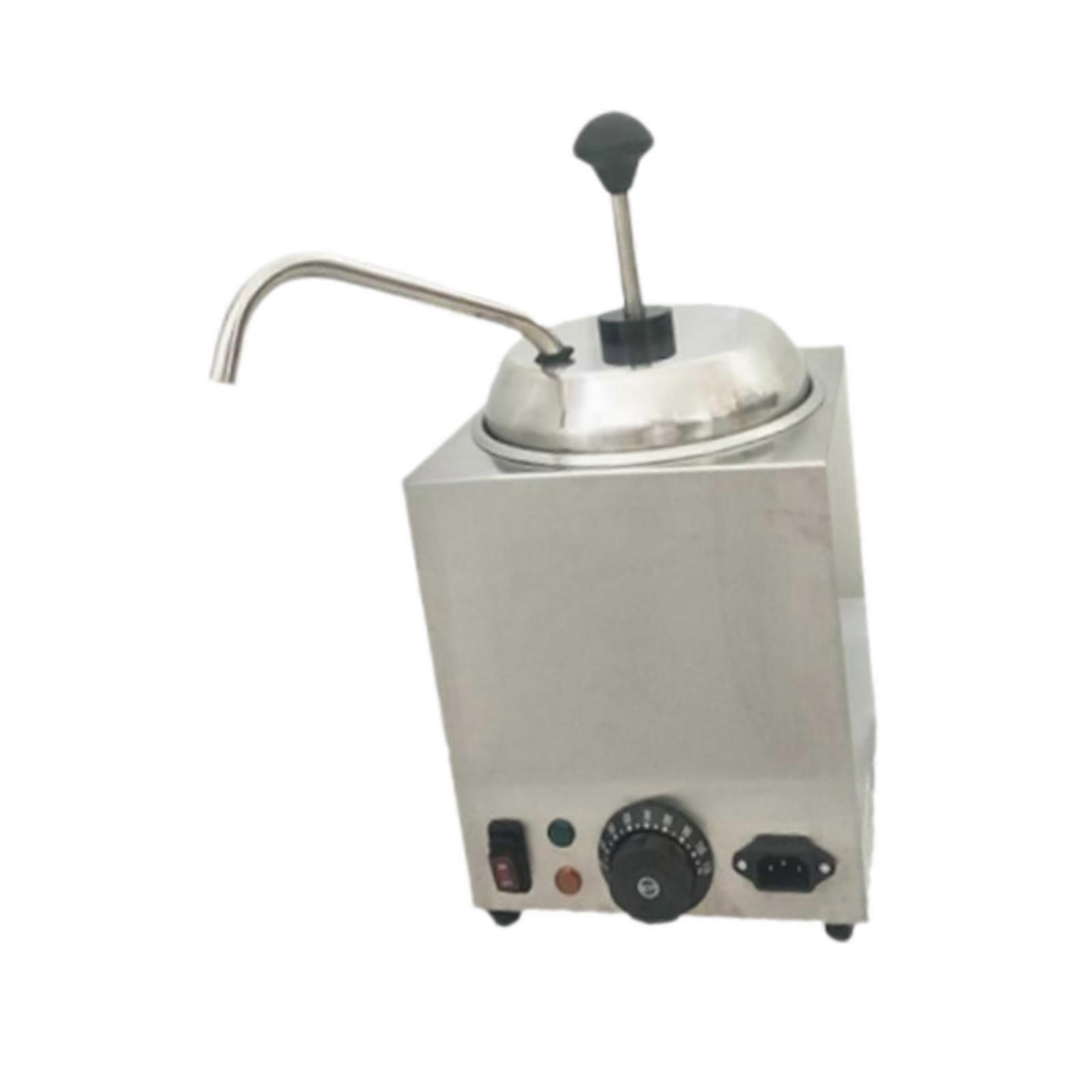 Fudge Dispenser Large Capacity 800W Cheese Dispenser for Sauce Caramel Fudge