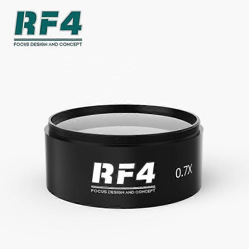 RF4 WD165 05X 07X 048X Auxiliary Microscope Lens for Trinocular Stereo Zoom Barlow Camera Lens Glass Lens