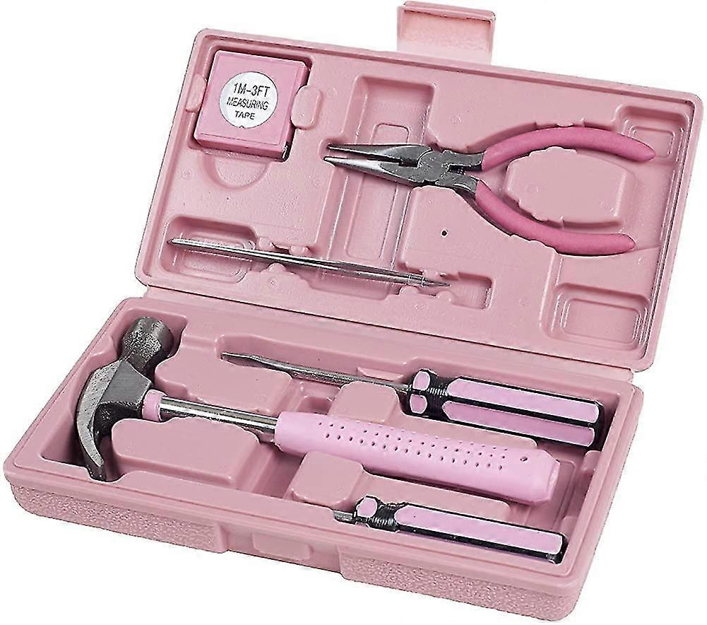 Household Hand Tools, Tool Set - 7 Piece By , Set Includes  Hammer, Screwdriver