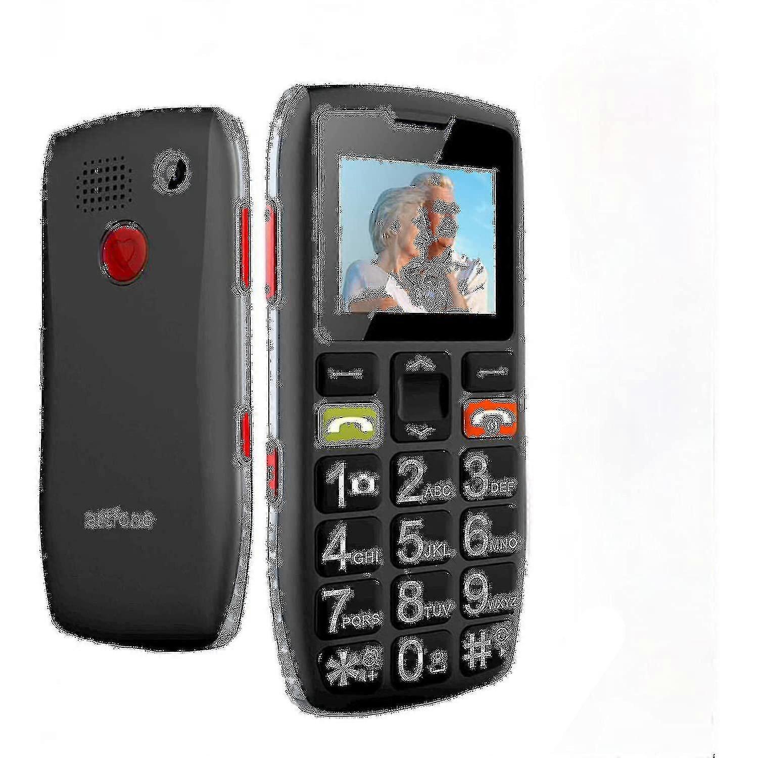 2024 الهواتف المحمولة لكبار السن الهواتف المحمولة مع زر SOS زر كبير الهاتف المحمول Ls Yl-hhny