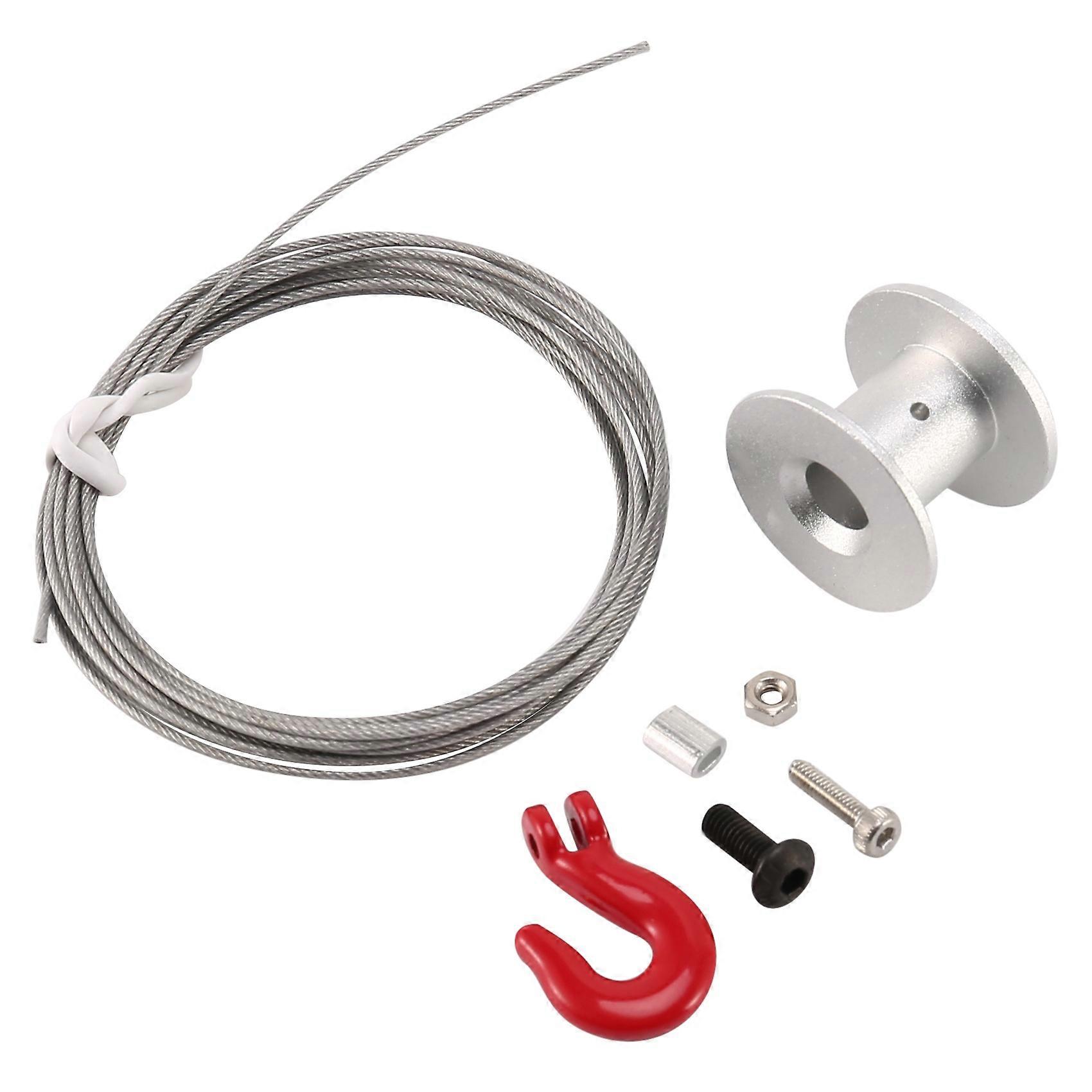 25T Steering Gear Servo Winch Wheel for 1/10 RC Crawler Car TRX4 D90 D110 Axial Scx10 90046