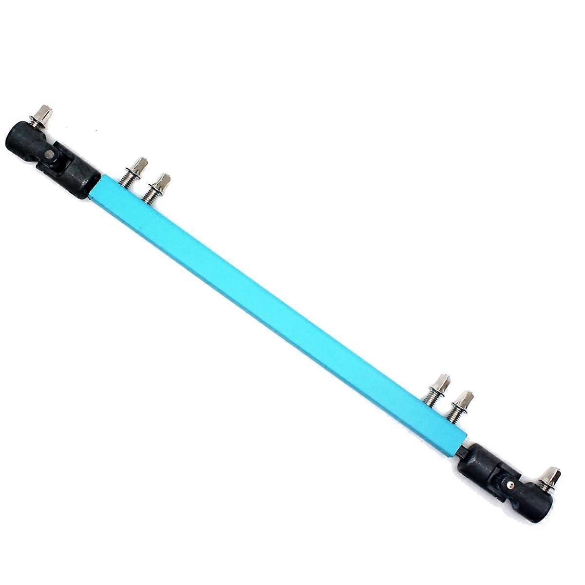 Double Kick Drum Pedal Drive Shaft Steel Bass Drum Pedal Linkage Connector Arm ,Blue
