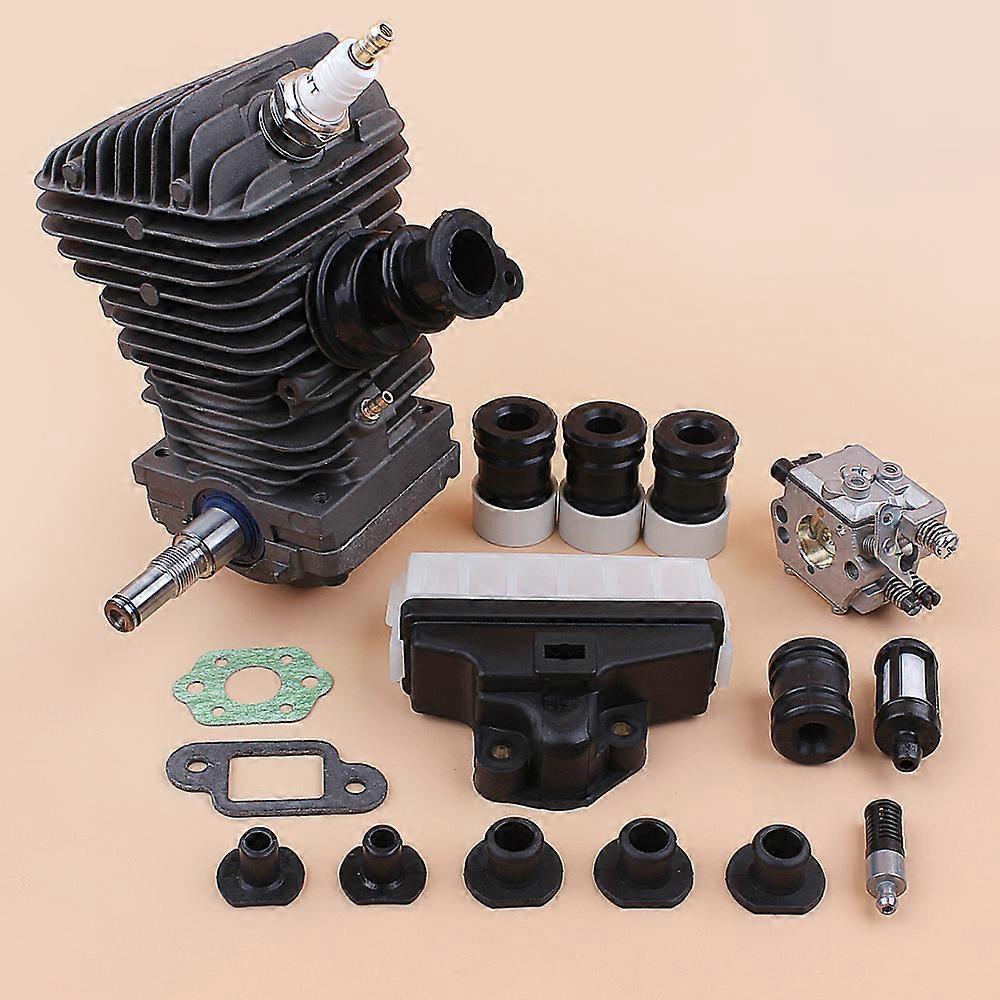 Engine Motor Assembly Cylinder Piston Carburetor AV Buffer Set Fit Stihl MS250 MS230 025 023 MS 250 230 425MM Chainsaw Spares