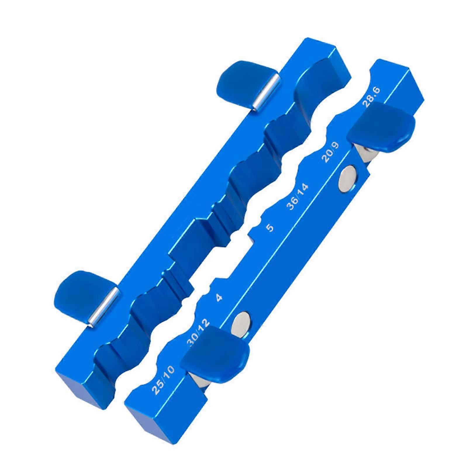 Vise Soft Jaws Non Marring Multi-Grooved Banco Magnético Vice Protectors Set