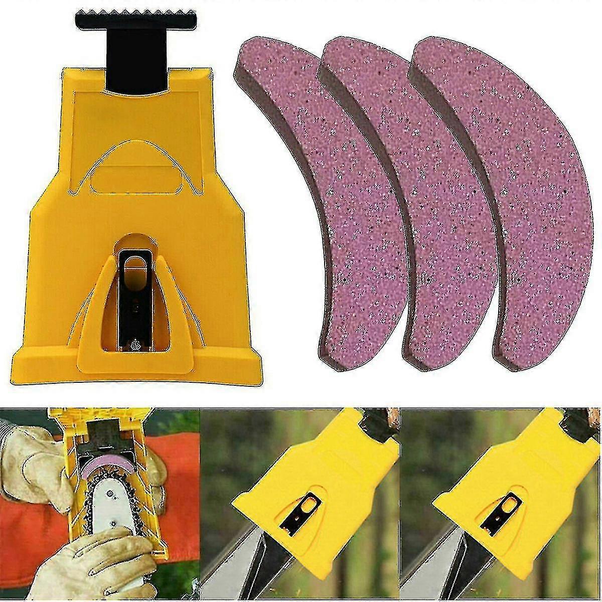 Chainsaw Teeth Sharpener Saw Chain Kit Professional Woodworking Tool
