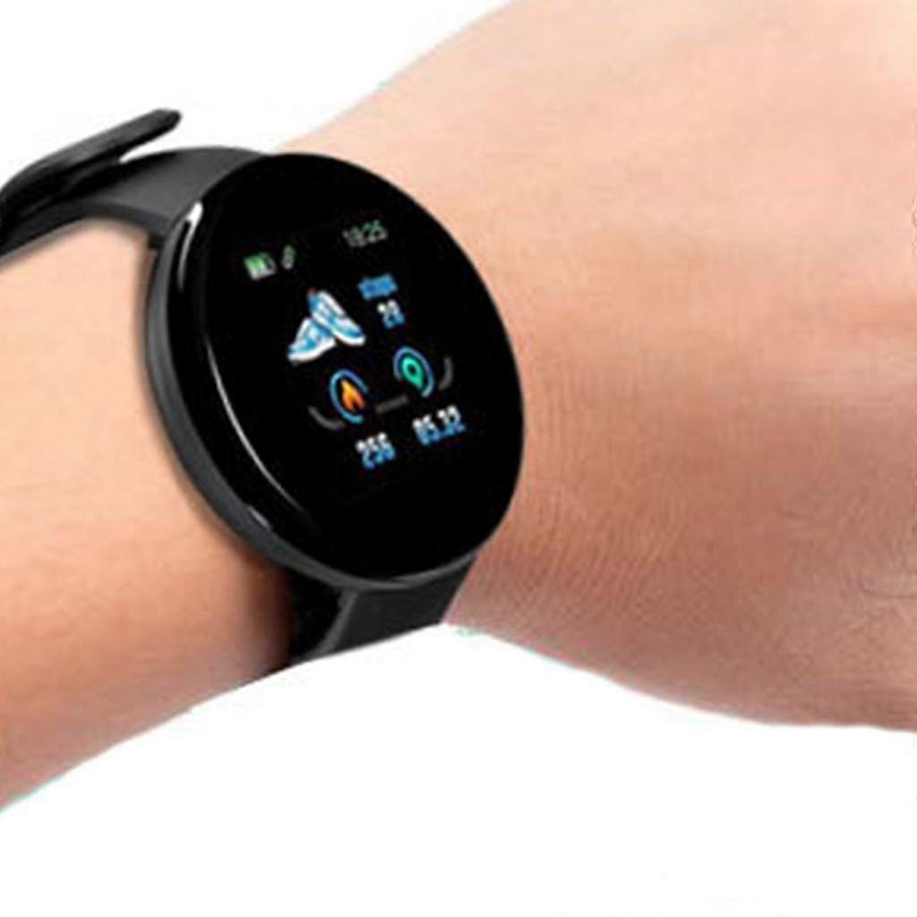 Cross-border New Product D18 Round Screen Smart Bracelet Color Screen Sleep Monitoring Waterproof Record Number Of Steps Men And Women