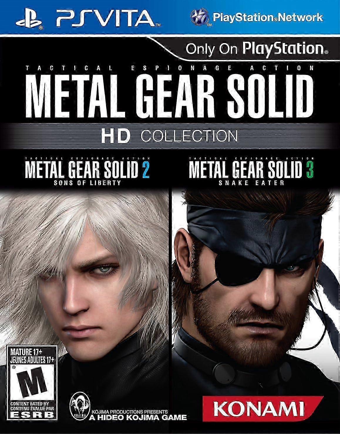 Metal Gear Solid HD Collection Vita Game