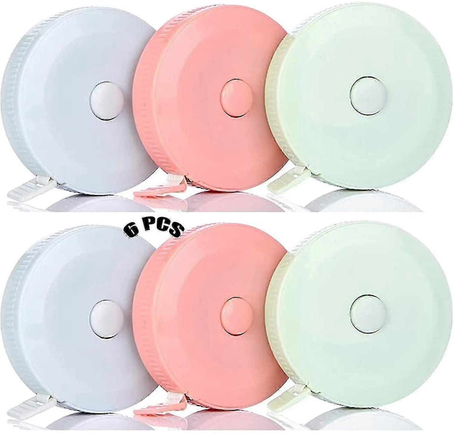 Small Tape Measure 6 Pieces Soft And Retractable Tape Measure Retractable