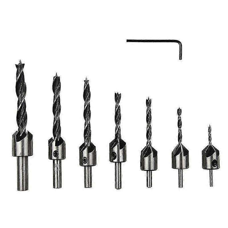 Three-point Countersink Drill Tool Set