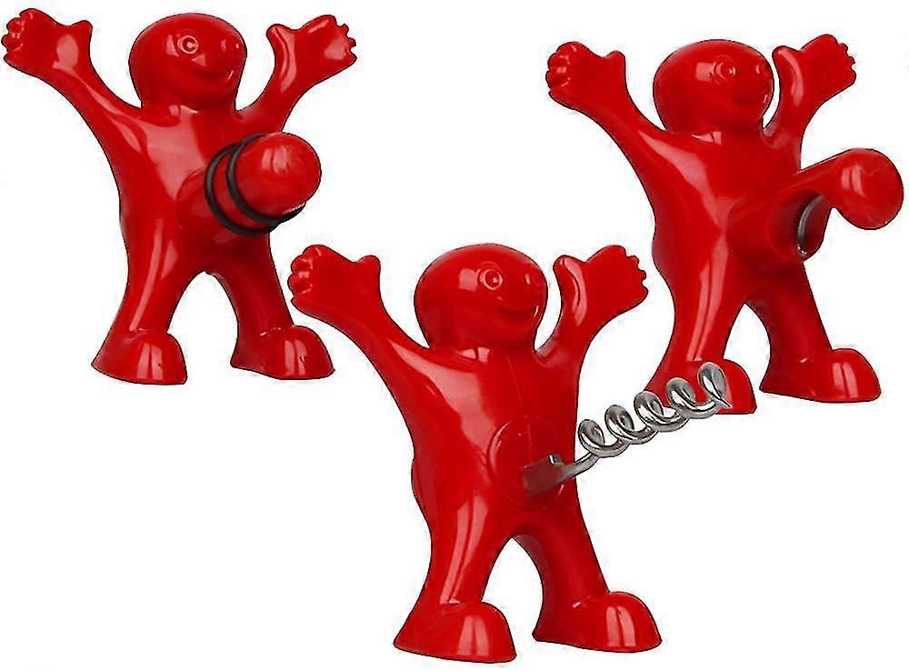Corkscrew Beer Wine Novelty Corkscrew Red Male Cap Opener Funny