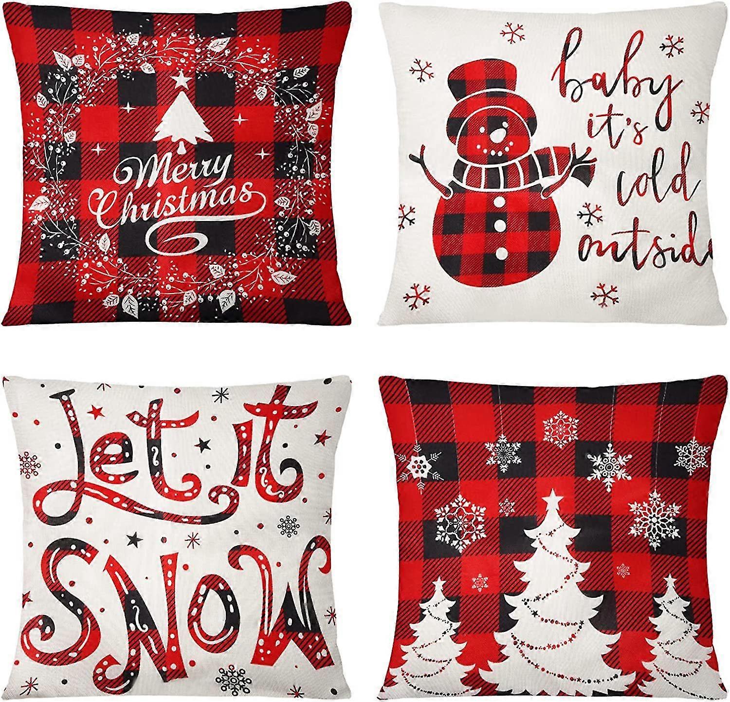 Christmas Pillowcase Pieces