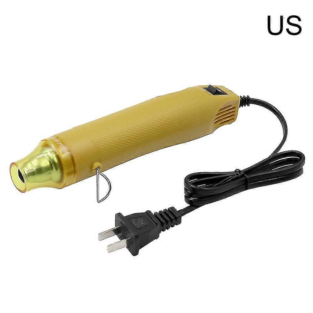 Mini Hot Air Device Yellow Portable Hot Air Blower Thermal Power Tool For For Diy Embossing Shrink