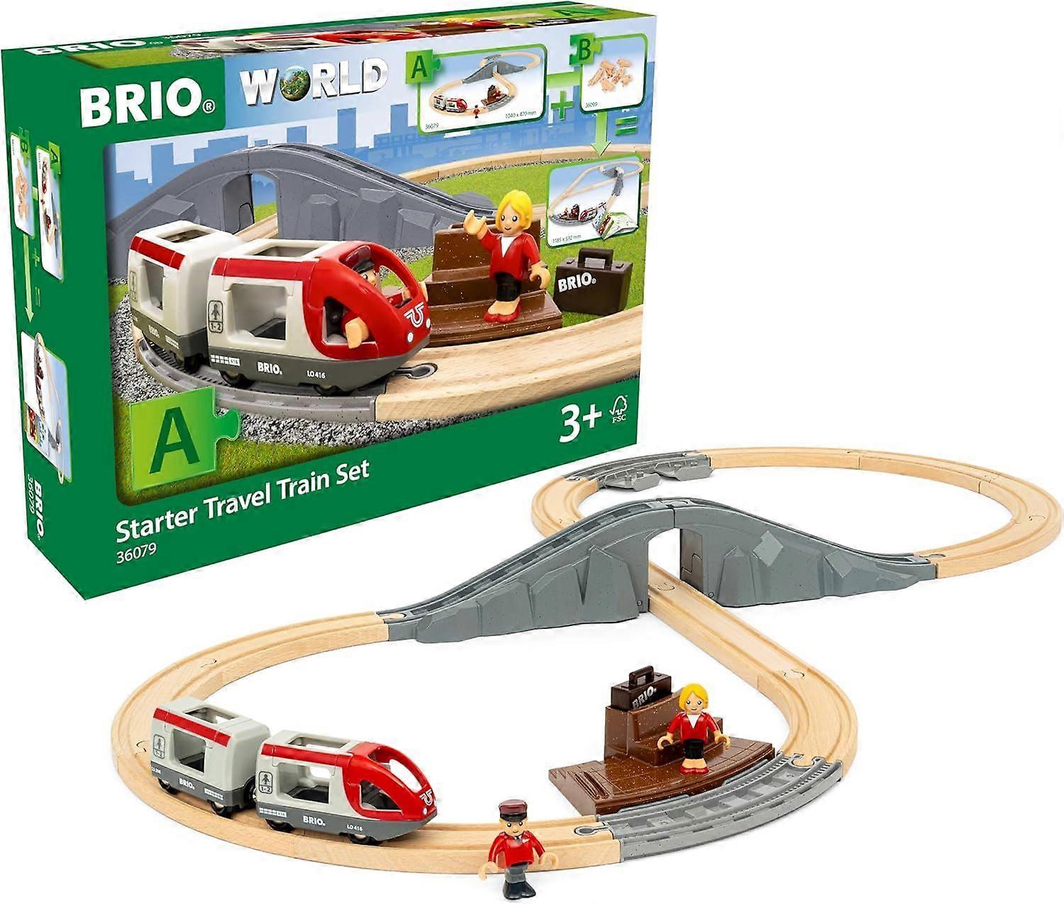 Brio - Starter Travel Train Set Kids Toy (36079)