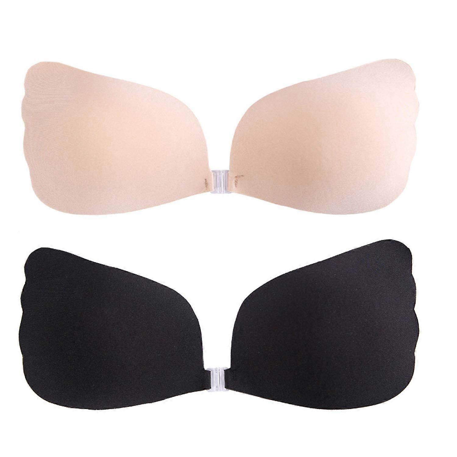 2 pieces self-adhesive bra