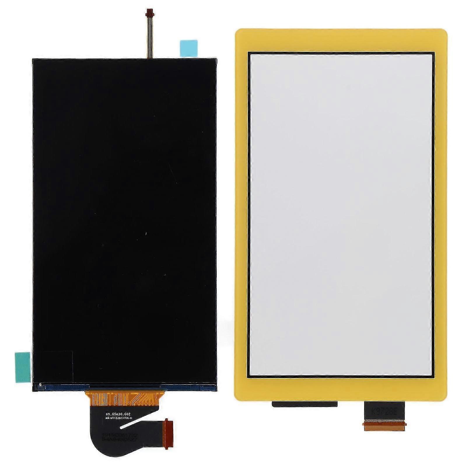 Switch Lite LCD Display Screen Replacement - Durable Repair Parts compatible with Switch Lite - Yellow