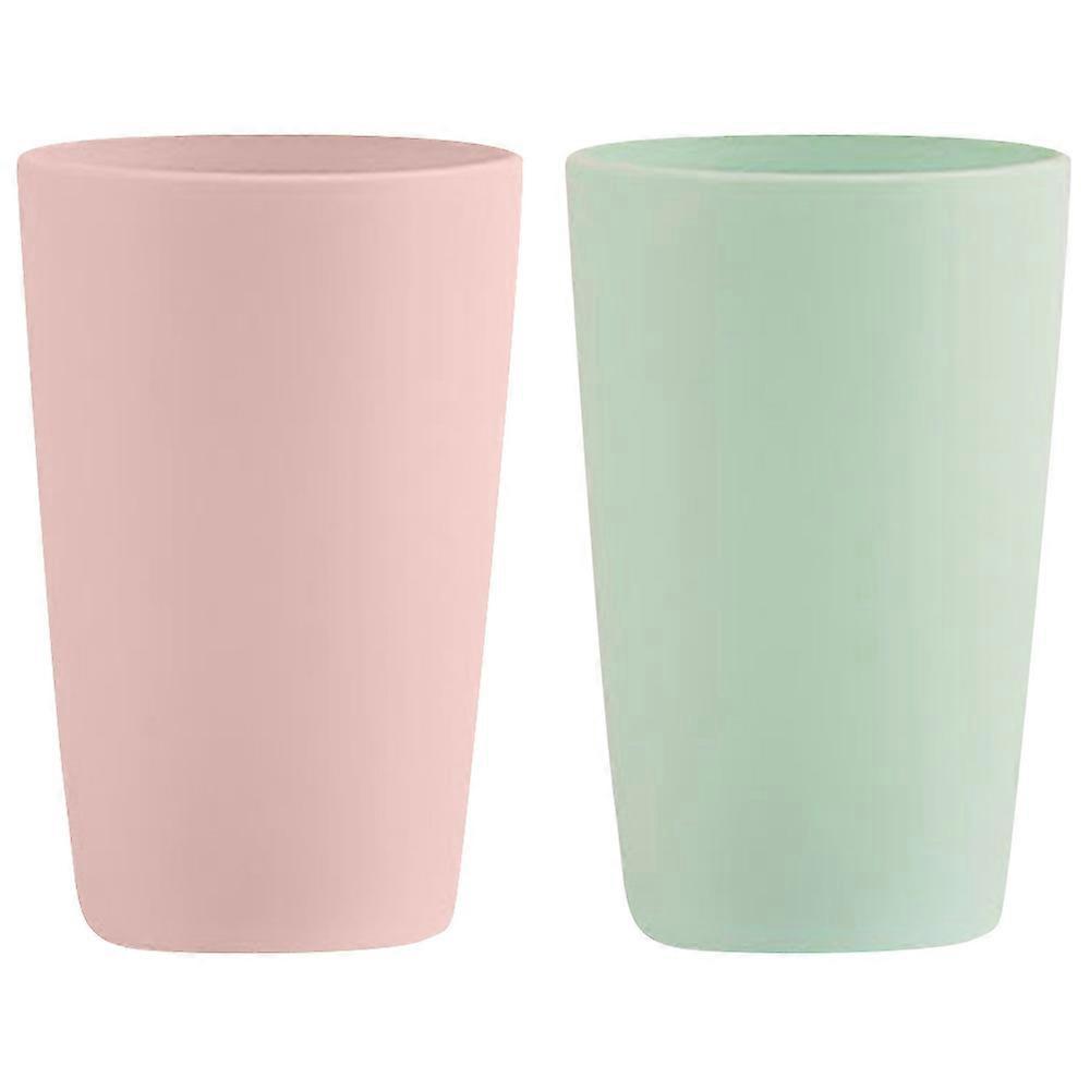 Baderomskopp i plast, slitesterk vannglass flerbruks tannpusskopp