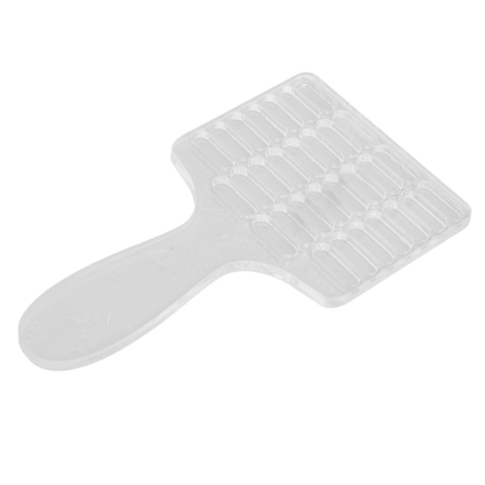 30 Count Capsule Counting Tray with Handle Effort Saving Tablet Holding Counter Tray for Vitamin