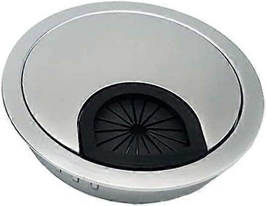 Piece Cable Grommet Round Recessed Wire for Desk Table 80mm, Zinc Alloy