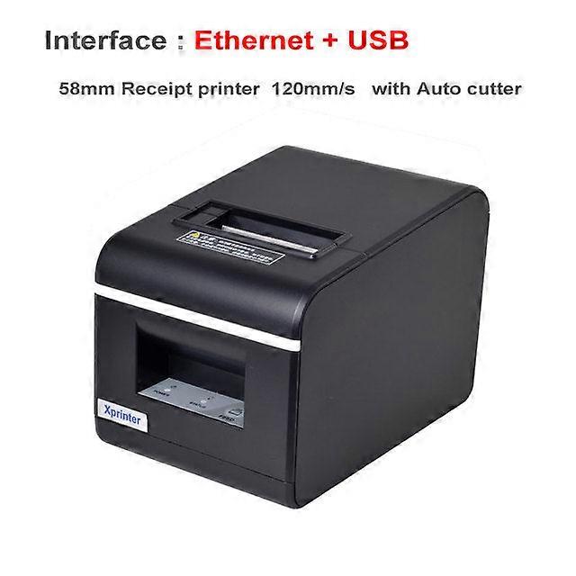 High Quality 58mm Usb/usb +lan/bluetooth+usb Port Receipt Printer With Auto Cutter 120mm/s Bill Printer