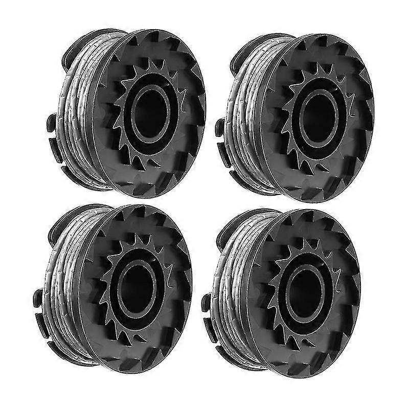 4 Pack Trimmer Spool Line For Bosch Art 23sl 26sl Series 2300 23-28 Mowing Rope Mower Spool
