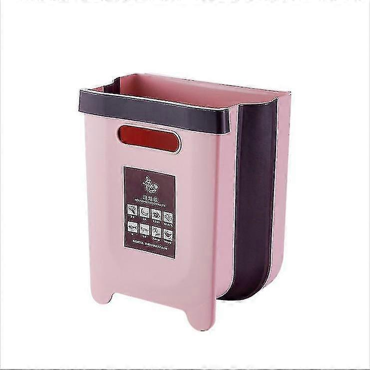 Folding Kitchen Bin Hanging Food Bin Over Door Bin Hanging Kitchen Trash Can