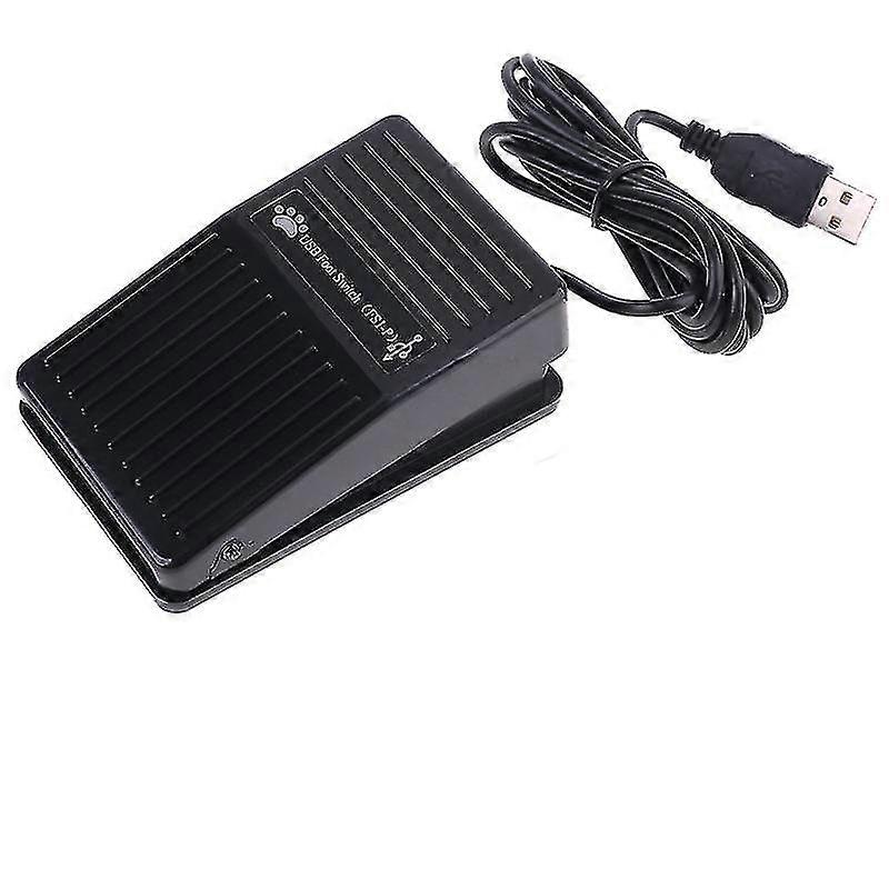Usb Single Foot Switch Pedal Control Keyboard Mouse Pc Game For Dos Win 7 Mac