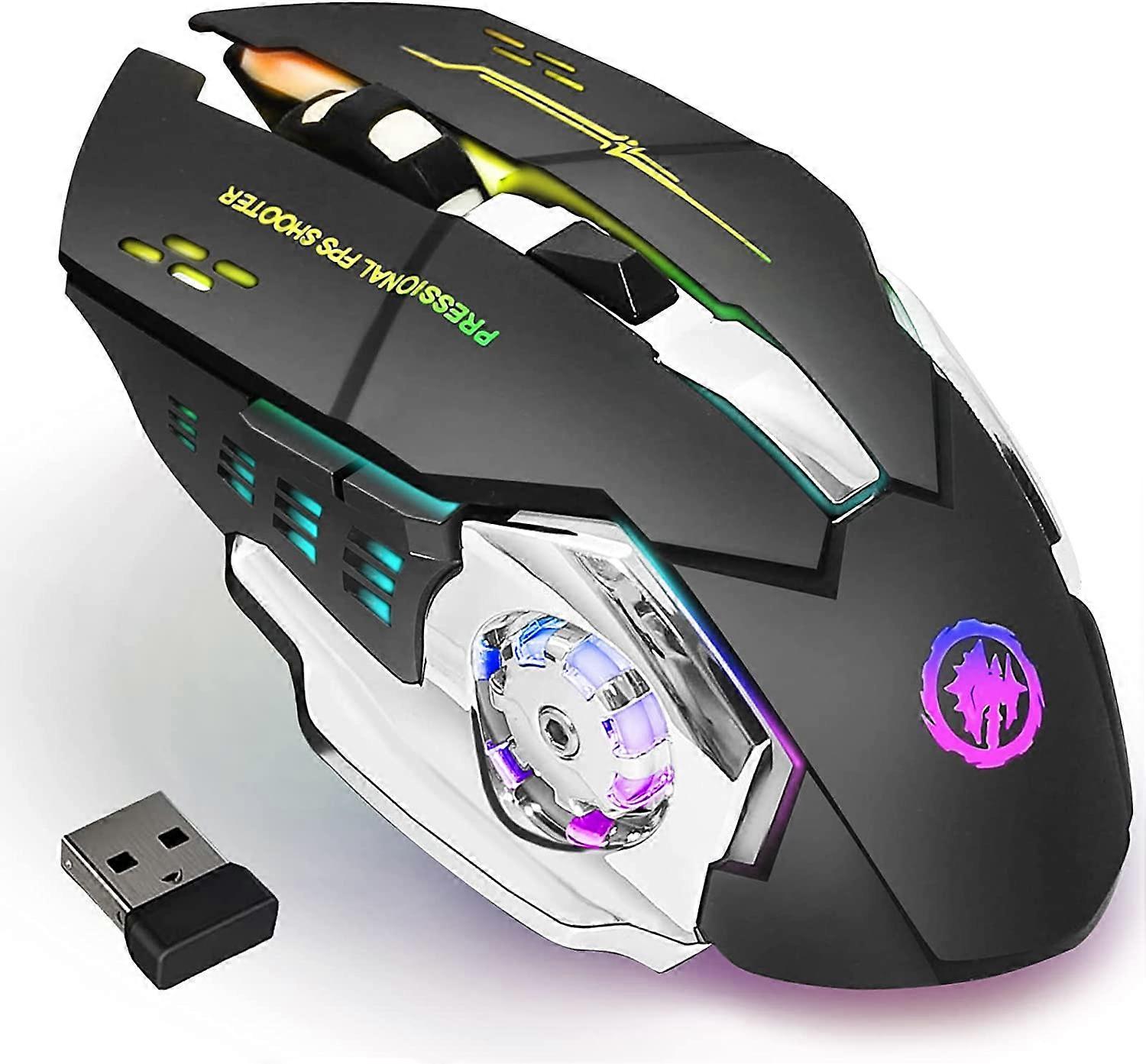 Ratón inalámbrico para juegos Bluetooth Ratón Bluetooth RGB