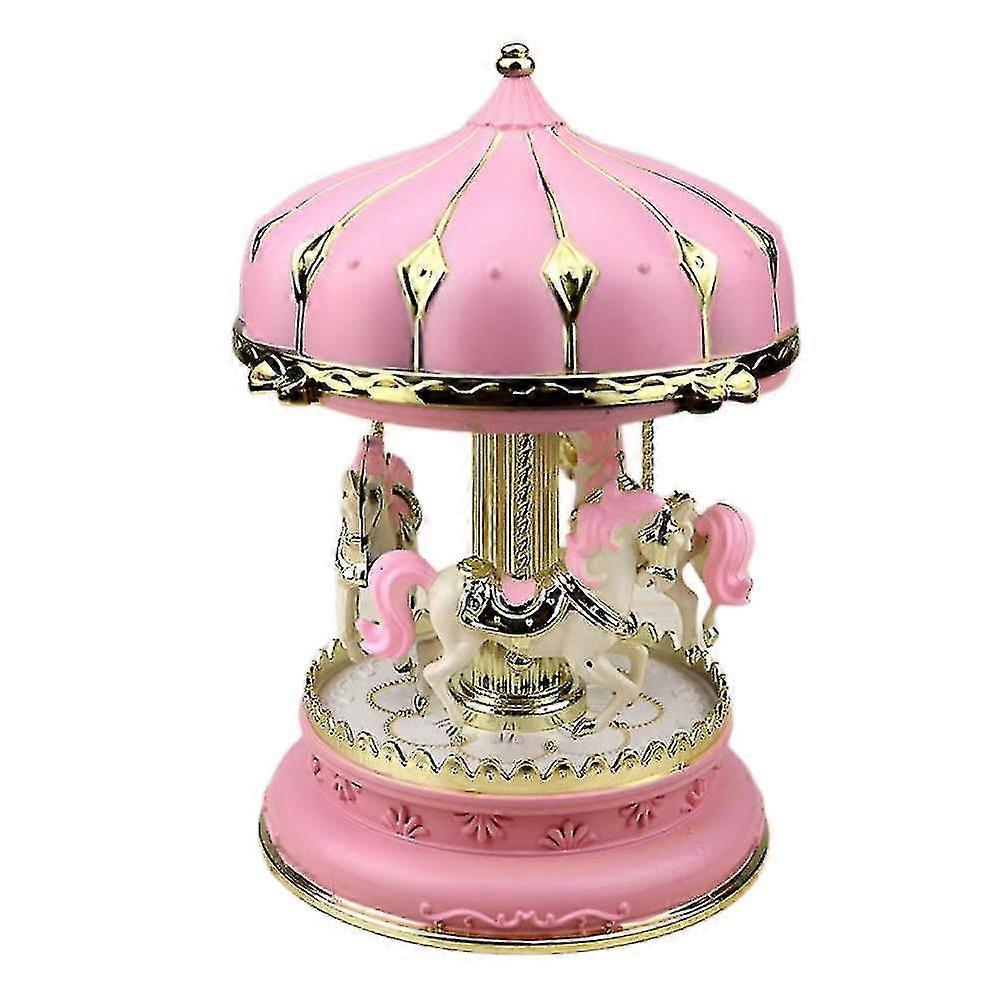 Cutie muzicală carusel creativ, material plastic, măiestrie rafinată, melodie frumoasă, clasic atemporal, excelent pentru comemorare