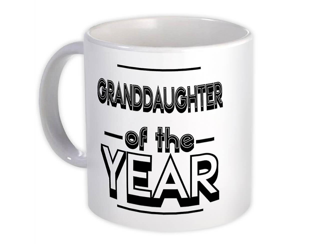 Gift Mok: KLEINDOCHTER van het jaar Kerstmis