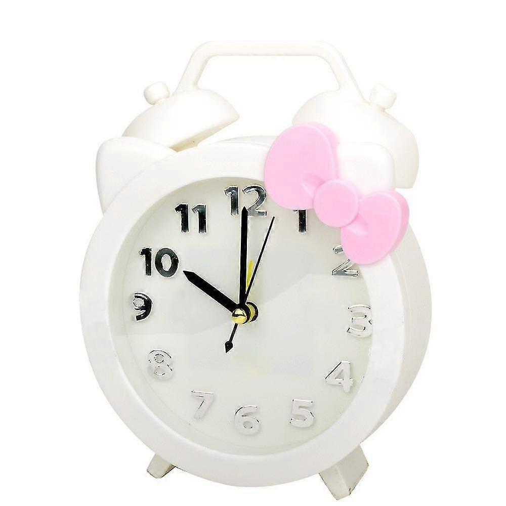 Creative Bedroom Alarm Clock Cute Cat Silent Alarm Clock Mini Clock