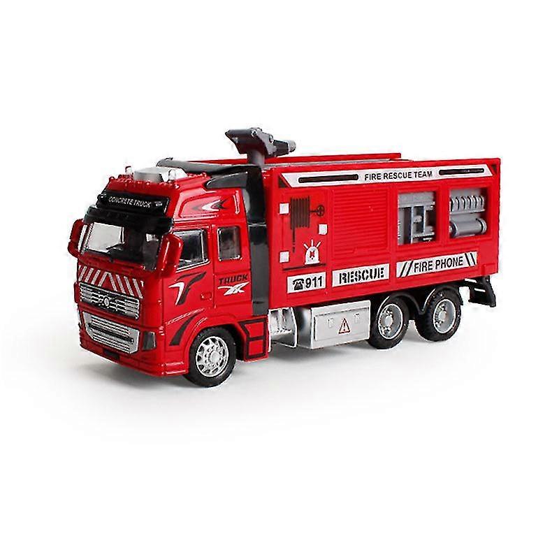 Diecast Metal Rescue Truck