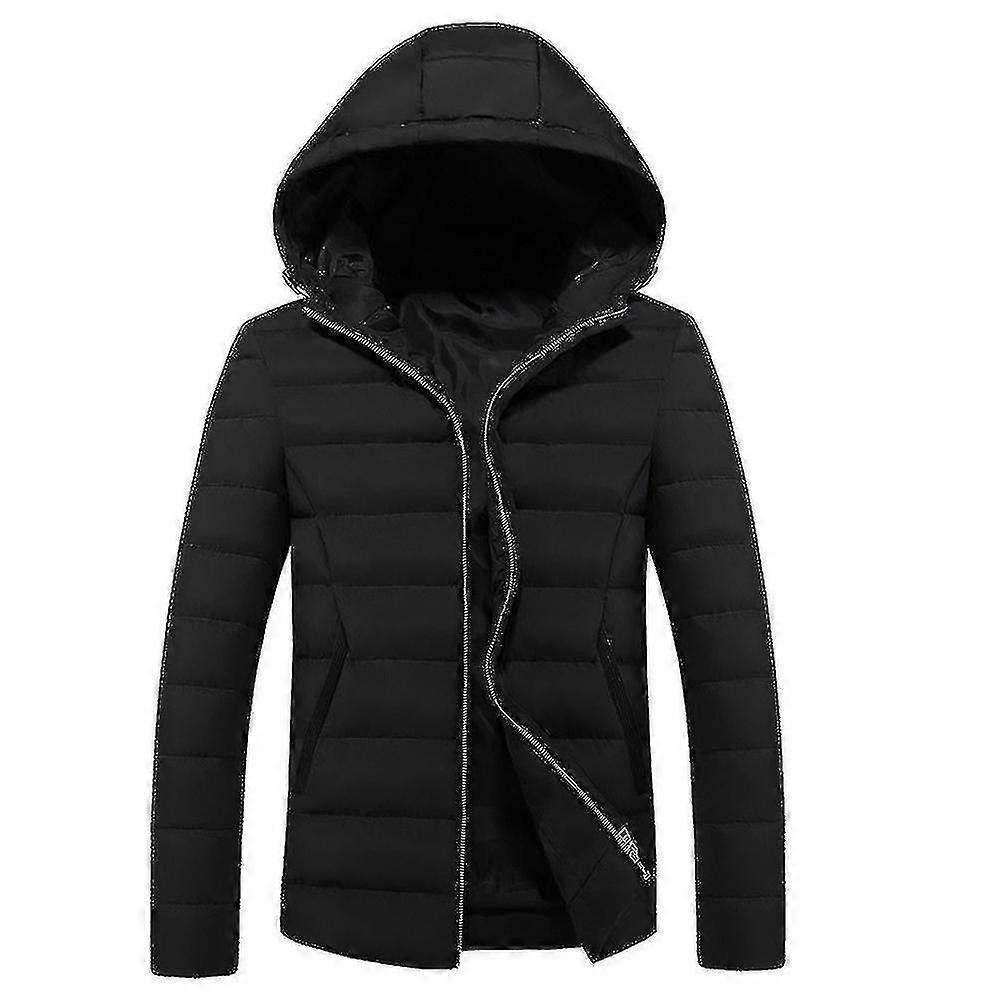 Mens Hooded Warm Padded Et