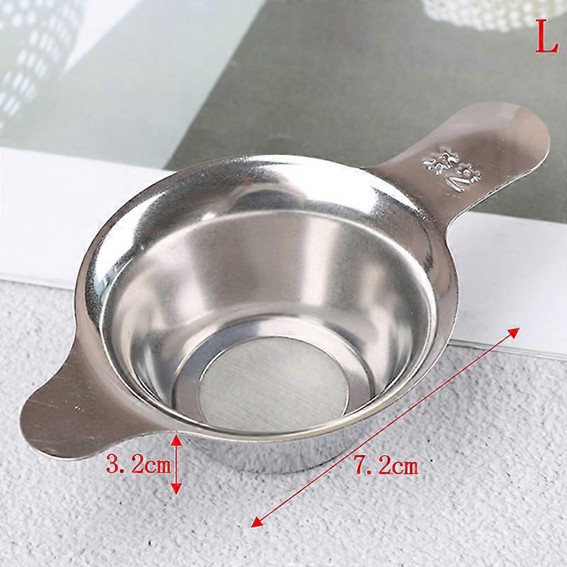 Stainless steel mesh tea infuser filter cup strainer loose tea leaf filter sieve