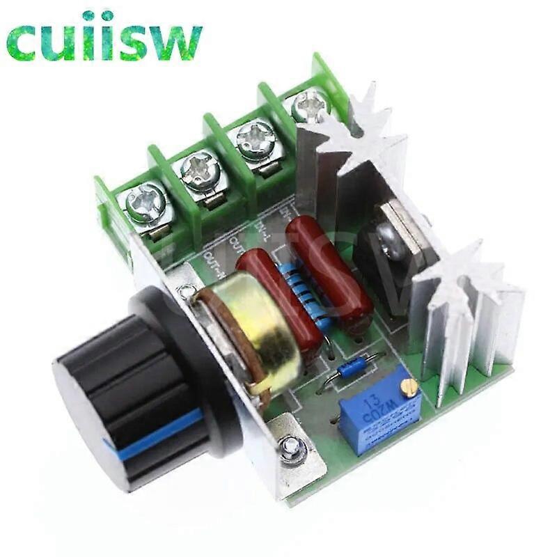 AC 220V 2000W SCR Voltage Regulator Dimming Dimmers Motor Speed Controller Thermostat Electronic Voltage Regulator Module