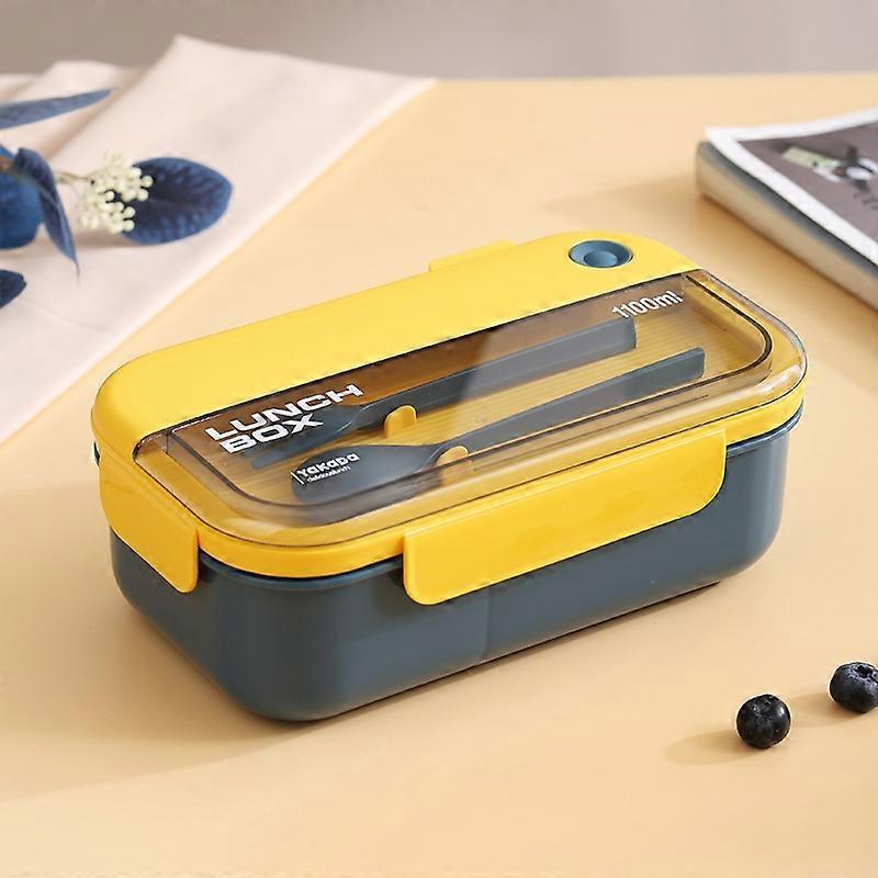 Rectangular plastic lunch box
