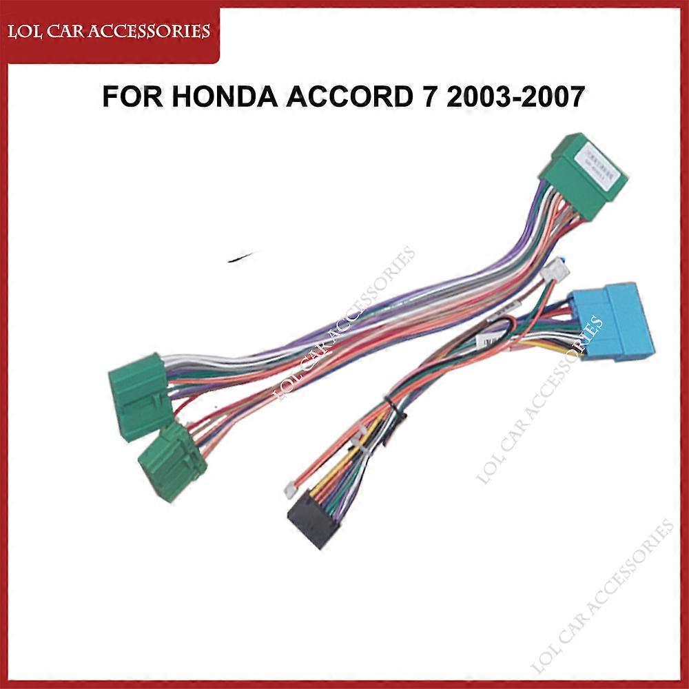 LCA 10.1 Inch For Honda Accord 7 2003-2007 Car Radio Android MP5 GPS Player Casing Frame 2 Din Head Unit Fascia Pane Dash Cover