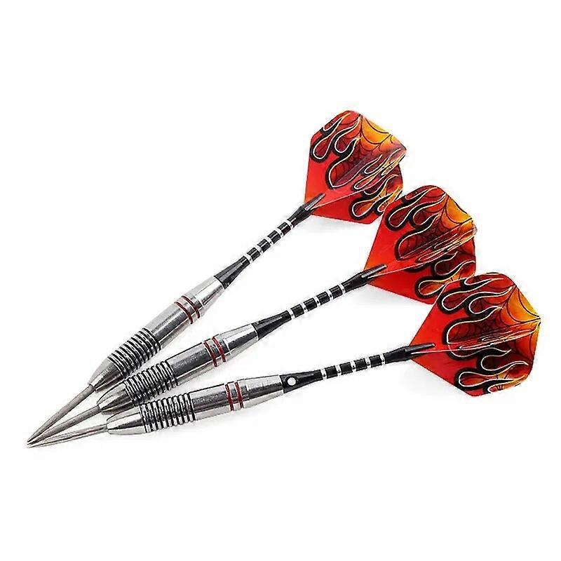 New 3 Pcs/Sets of Darts Professional 24g Steel Tip Dart with Aluminium Shafts Nice Dart Flights High Quality for Dartboard GameDart Backboards