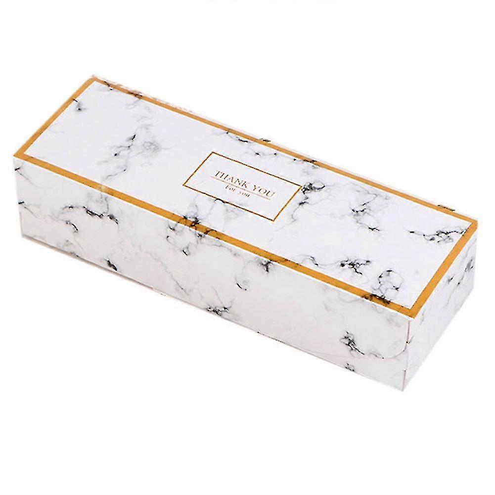50 Pcs Rectangular Egg Yolk Crisp Packaging Boxmarble