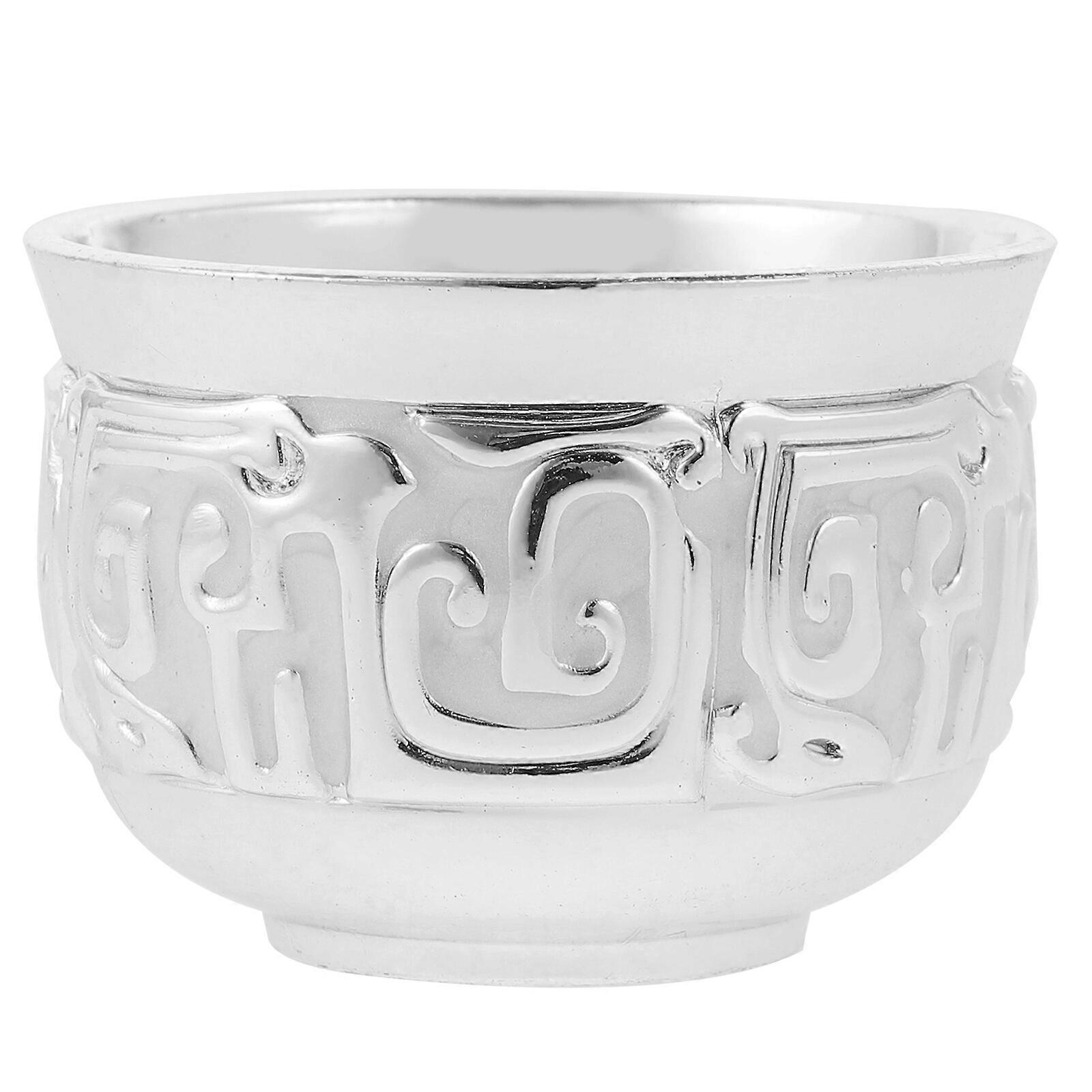 Drinking Cup Embossed Wine Cup Drinking Wine Cup Elegant Small Embossed Liquor Cup