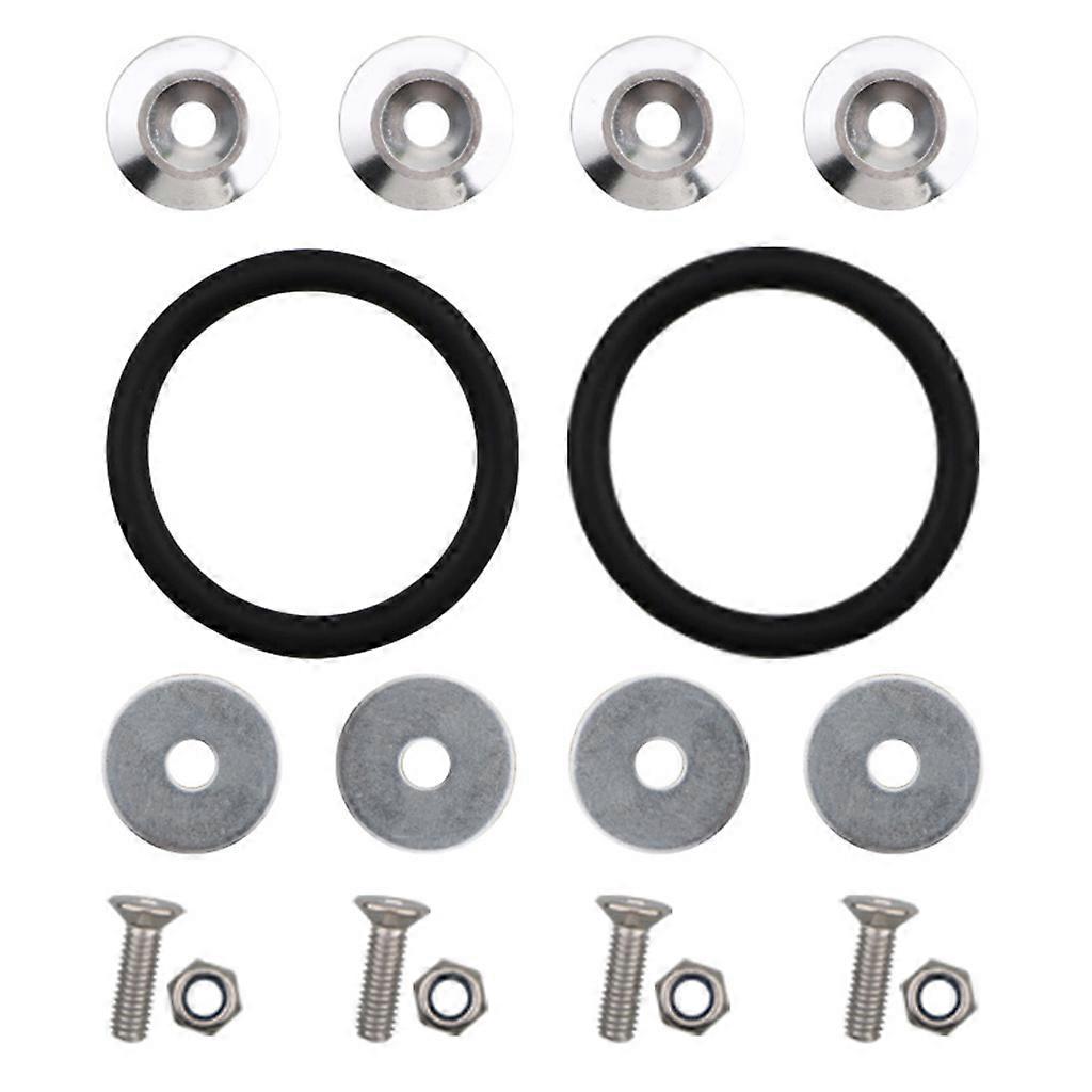 For Car Bumpers for Hatch Lids Fasteners Fixed Buckle Nut Kit JDM-Quick Release