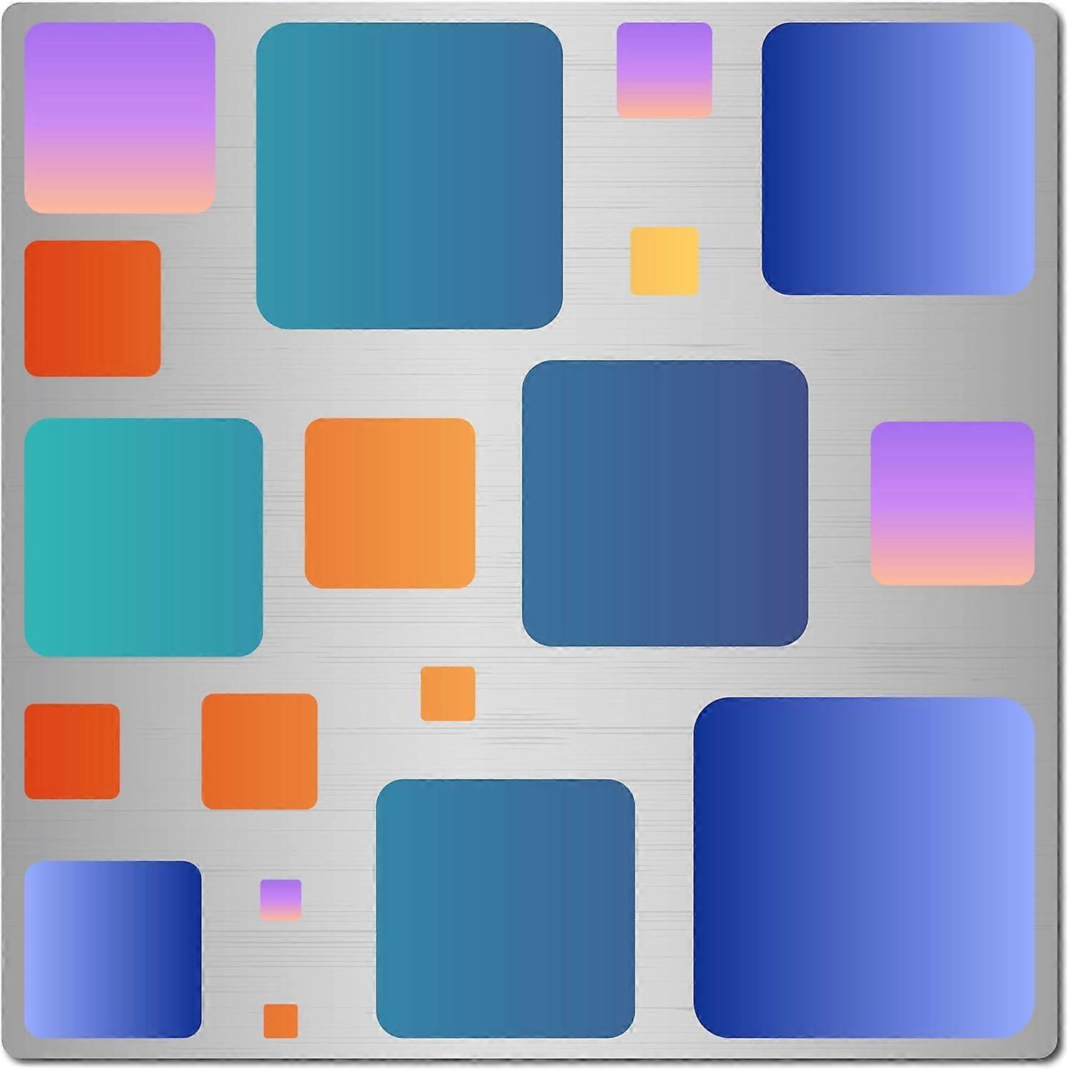 16cm Metal Squares Template Squares Stencil Isometric Drawing Template Art Squares Tool Lapidary Cabochons Geometric Ruler Jewelry Templates Squares f