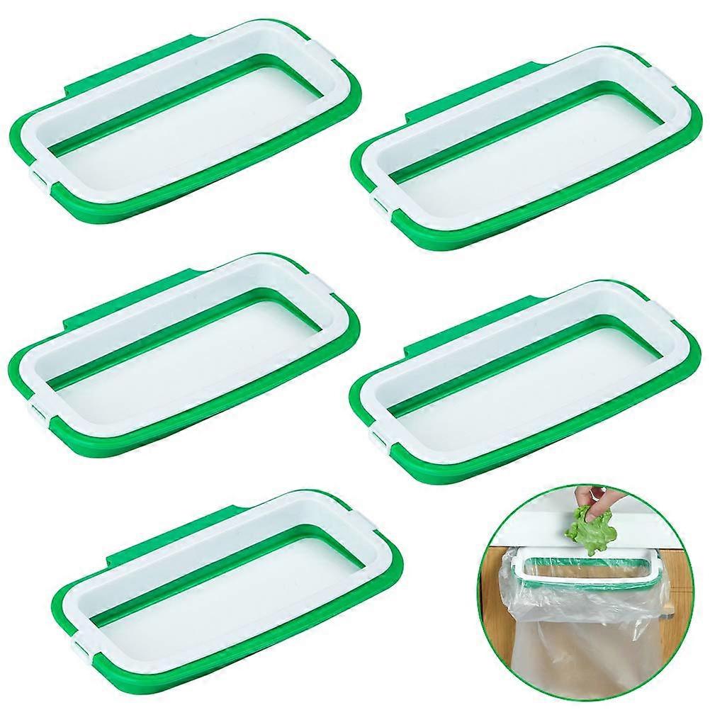 5 PCS Portable Trash Bag Holder Hanging Trash Garbage Bag Holder