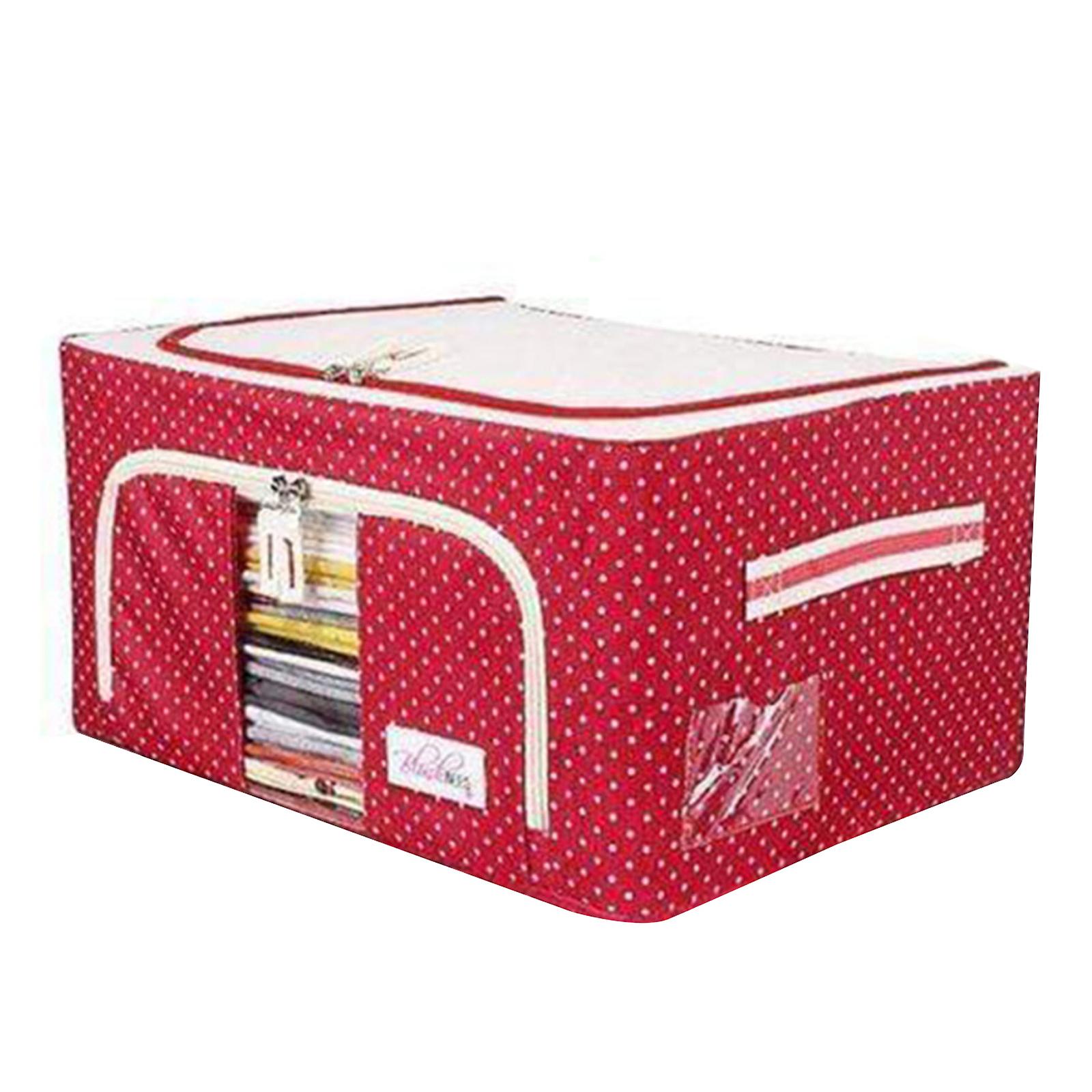 Oxford Fabric Storage Box With Steel Frame