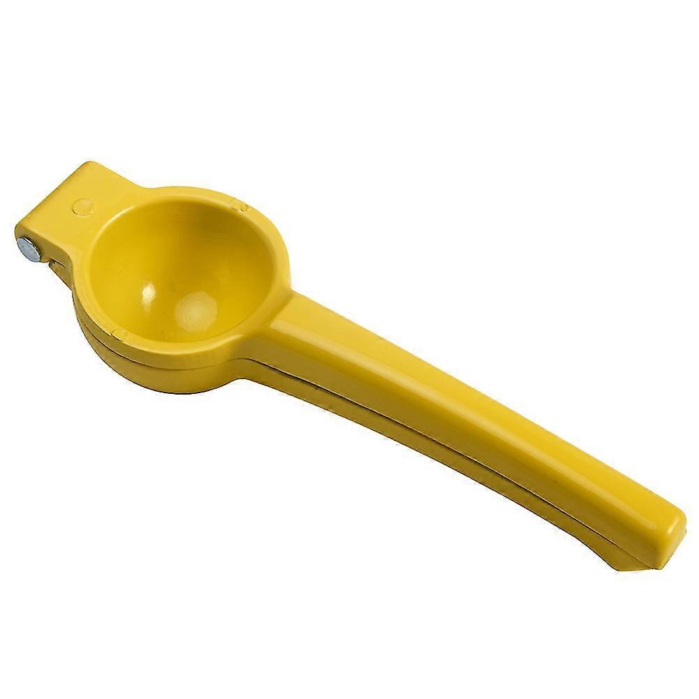 Yellow Handle Press Manual Strainer Multifunctional Tool Juicer Lemon