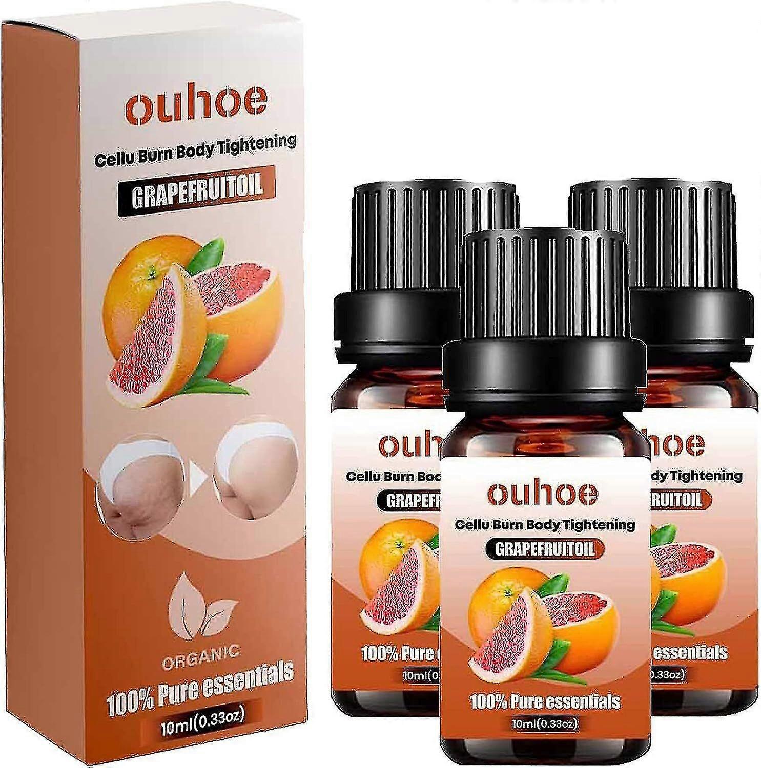 Grapefruit Cellulite, Targeting Essential Oil For Body, Skinetic Grapefruit Oil